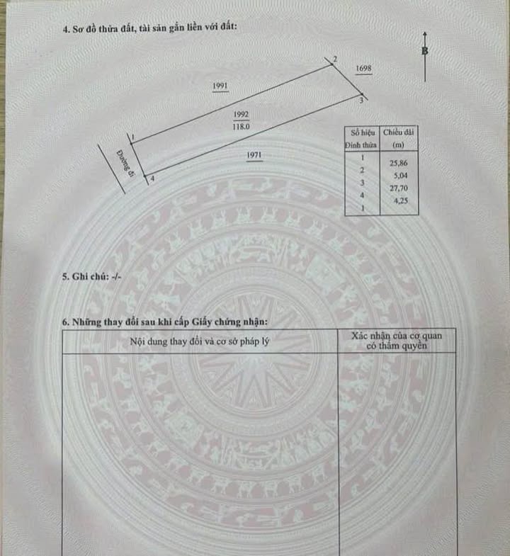 Đất nền Nghĩa Thương Tư Nghĩa 97.75m² giá 390 triệu - Cơ hội đầu tư sinh lời!