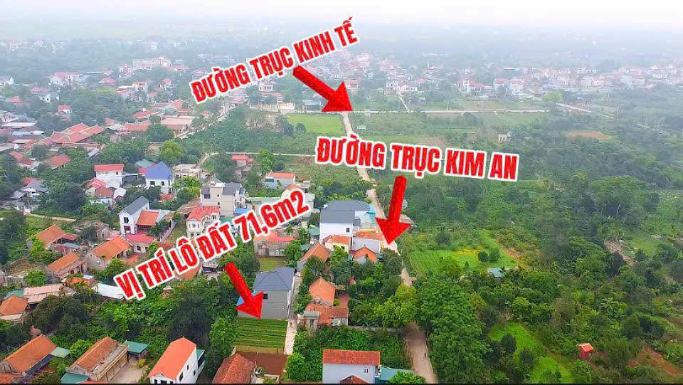 Đất nền Kim An, Thanh Oai 71,6m² giá chỉ 2 tỷ - Tiện ích đầy đủ, sổ đỏ chính chủ!