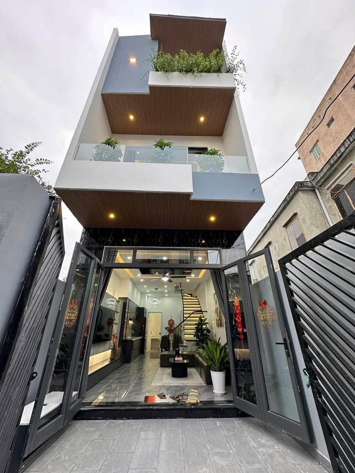 Nhà lầu 2 tầng Thới Hòa, Bến Cát 85m² giá chỉ 1.99 tỷ - Sổ hồng riêng, thổ cư 100%!