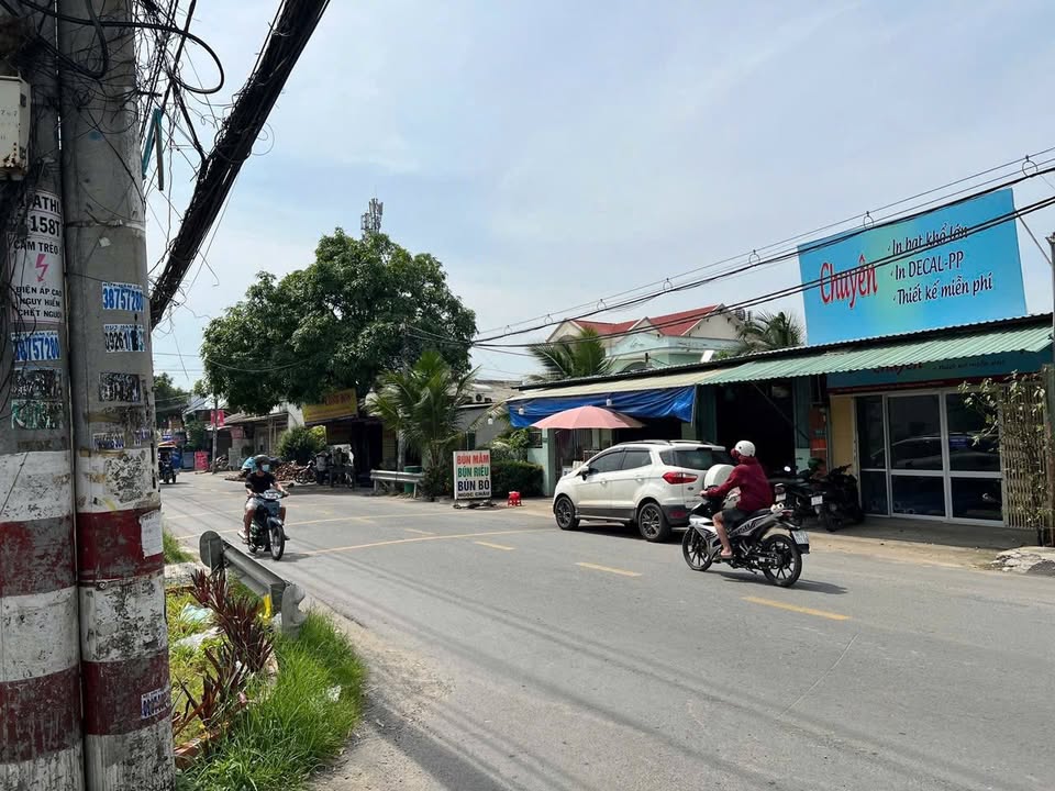 Đất vườn Hưng Long, Bình Chánh 164m² giá 1.49 tỷ - Mặt tiền đường nhựa