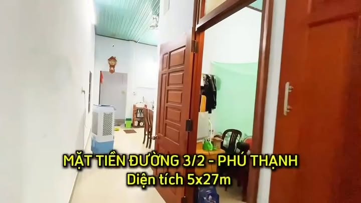 Nhà mặt tiền đường 3/2, Phú Thạnh, 135m² giá 2.5 tỷ - Cơ hội đầu tư hấp dẫn!