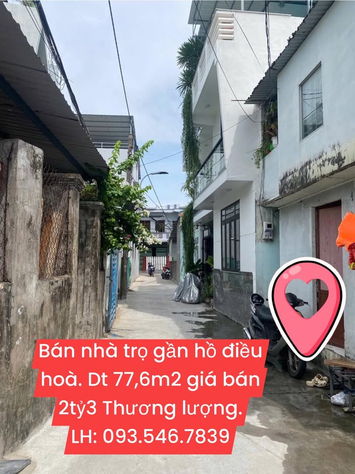 Nhà trọ 4 phòng tại hẻm Nguyễn Trãi, Tuy Hoà 77.6m² giá 2.3 tỷ - Đầu tư sinh lời ngay!