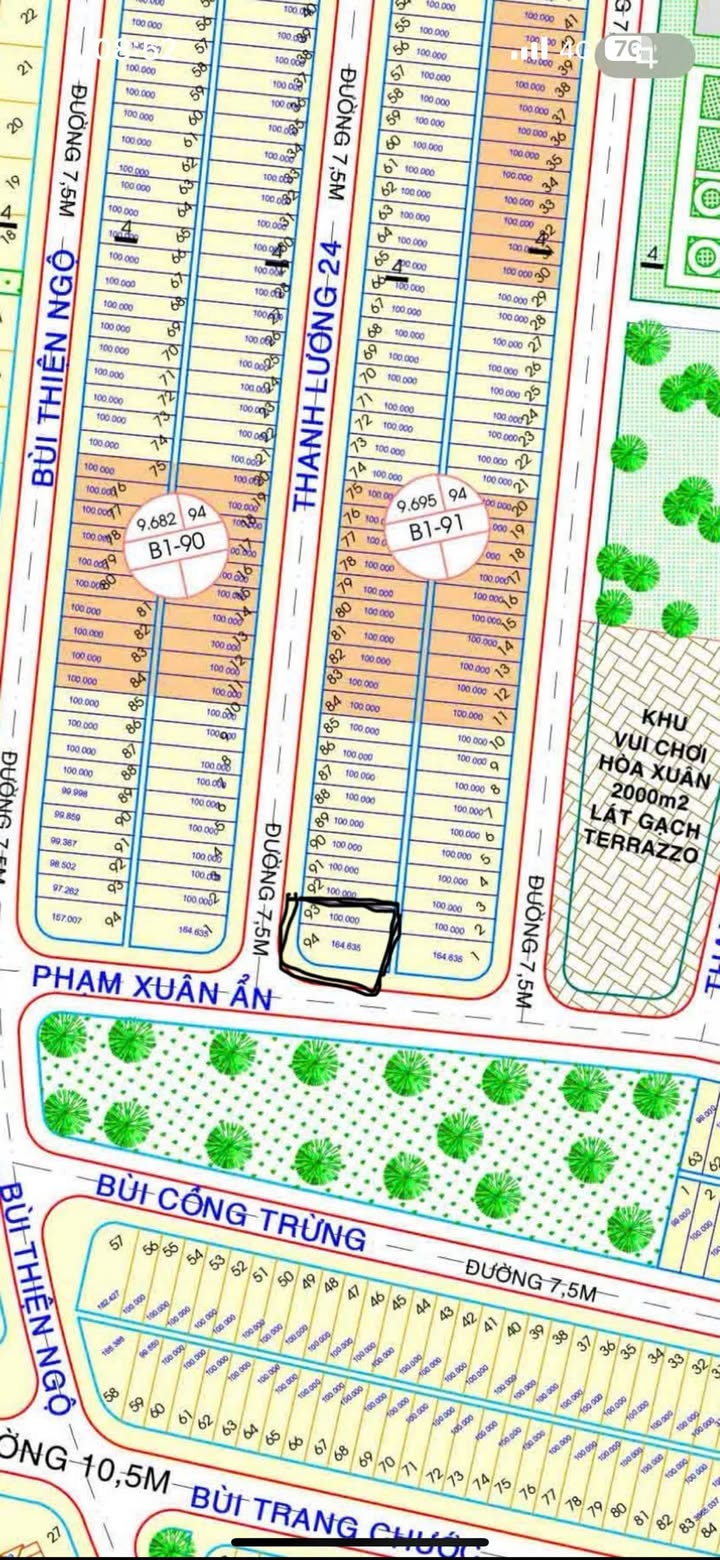 Đất nền Hòa Xuân Đà Nẵng 264m² giá 18 tỷ - Mặt tiền góc tuyệt đẹp!