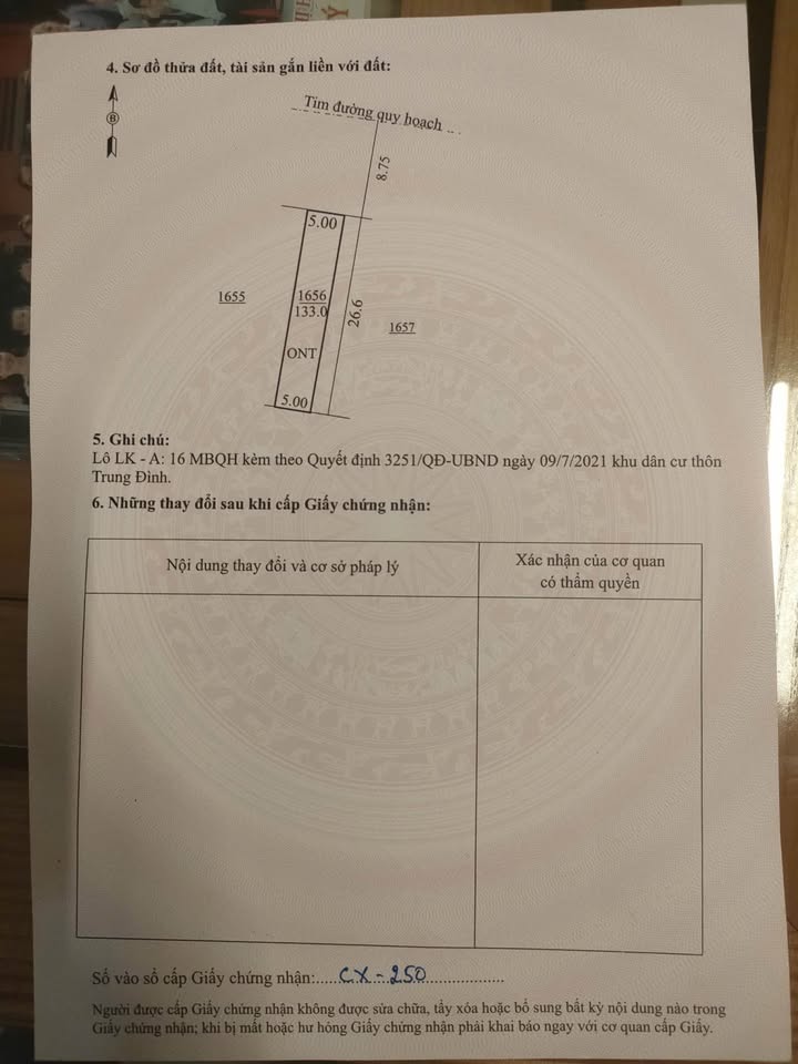 Đất nền Quảng Định, Quảng Xương 125m² - Cơ hội đầu tư hấp dẫn!