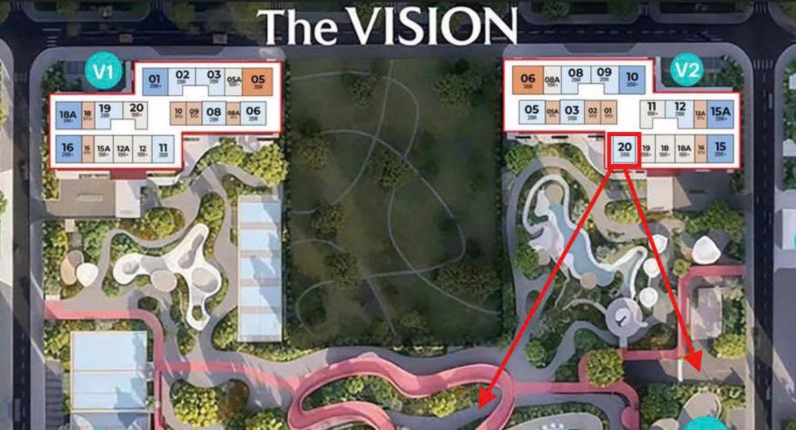 Căn hộ Vision Bình Tân 60m² giá tốt - Hướng Tây Nam view nội khu!