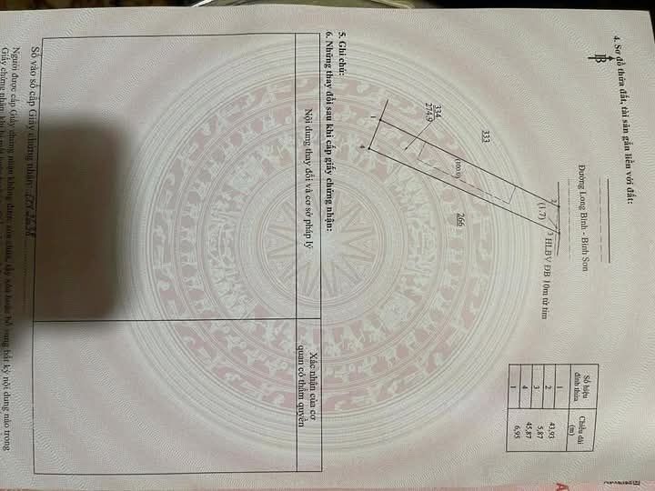 Đất thổ cư 2000m² tại Bình Sơn, Phú Riềng giá chỉ 479 triệu - Cơ hội đầu tư tuyệt vời!