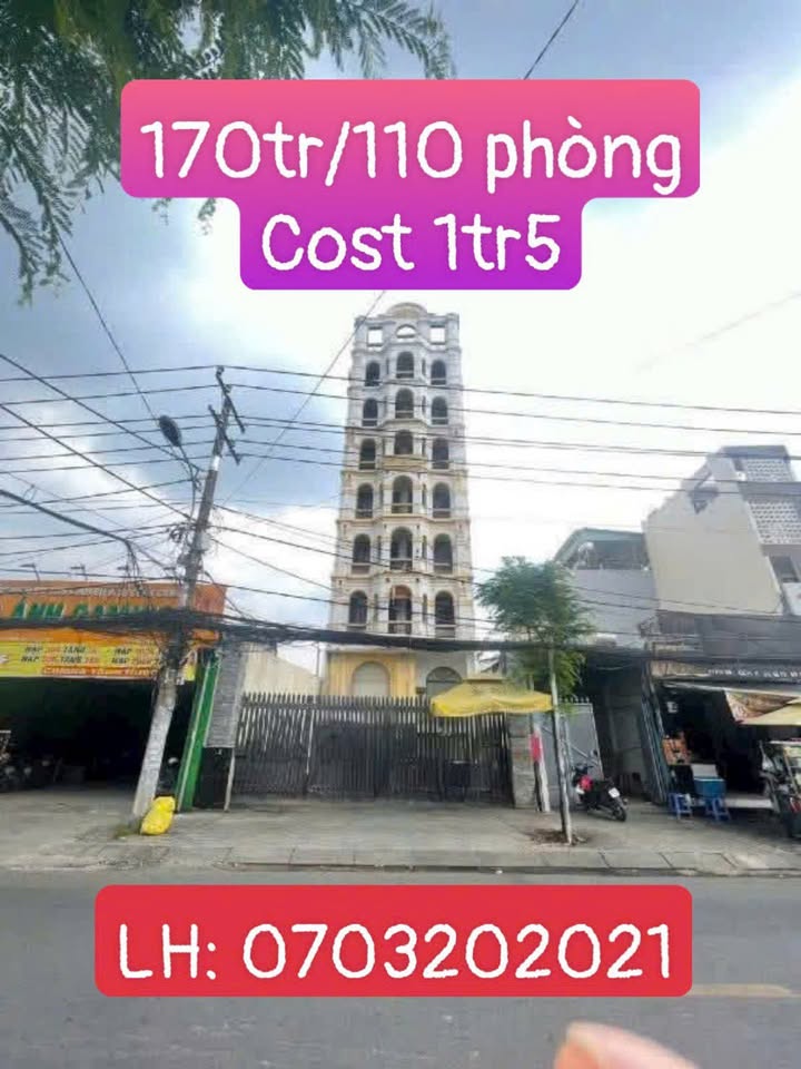 Cho thuê tòa nhà mặt tiền Nguyễn Văn Quá Q.12, 240m² - Giá 170 triệu/tháng!