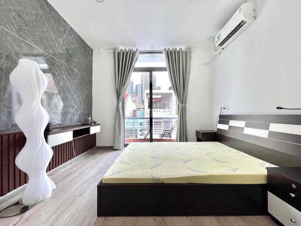 Căn hộ 2PN tại Nguyễn Hữu Cảnh 50m² giá 8 triệu - Nội thất cao cấp, tiện nghi đầy đủ!