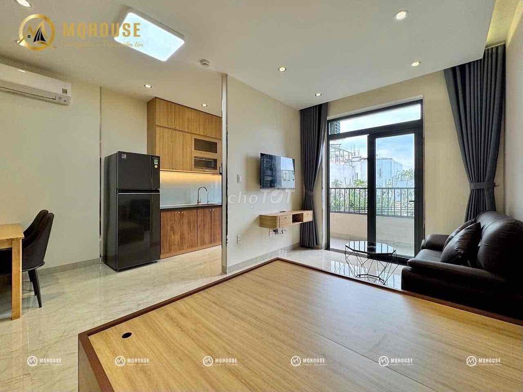 Căn hộ ban công 35m² quận 1 giá 7 triệu - Full nội thất, giờ giấc tự do!