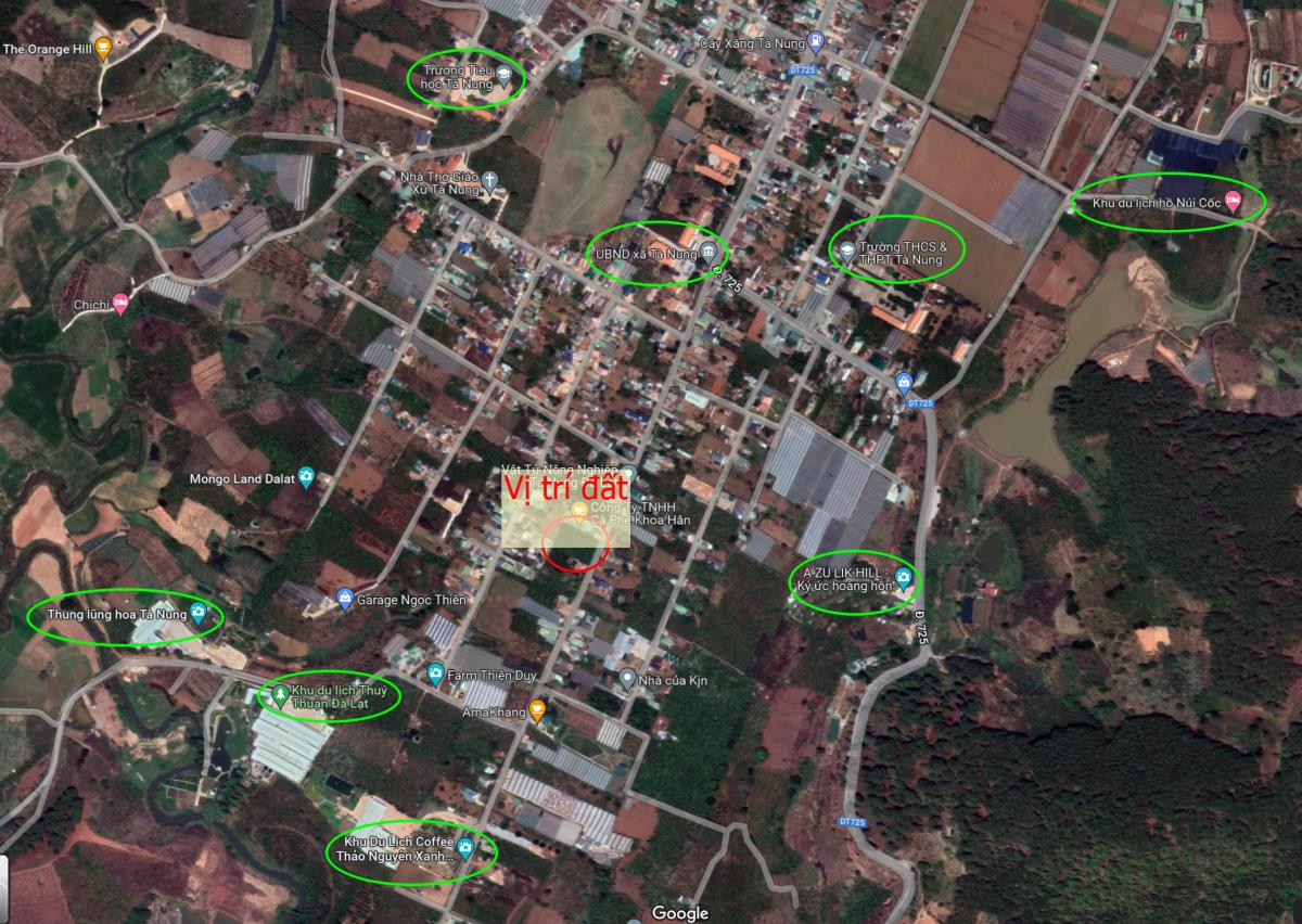 Đất thổ cư trung tâm Tà Nung - Đà Lạt 1125m² giá 11.25 tỷ - Đầu tư sinh lời ngay!