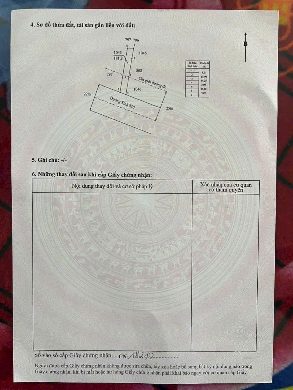 Bán đất thổ cư mặt tiền ĐT 830, xã Long Sơn, huyện Cần Đước, 175m² - Giá chỉ 2,1 tỷ!