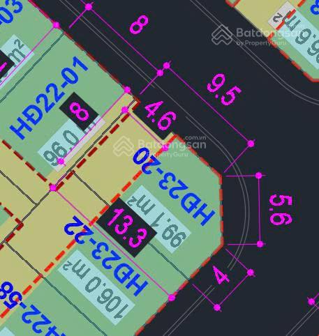 Nhà góc Vinhomes Wonder City Đan Phượng 99m² giá 27.5 tỷ - Kinh doanh sầm uất, chính sách ưu đãi lớn!