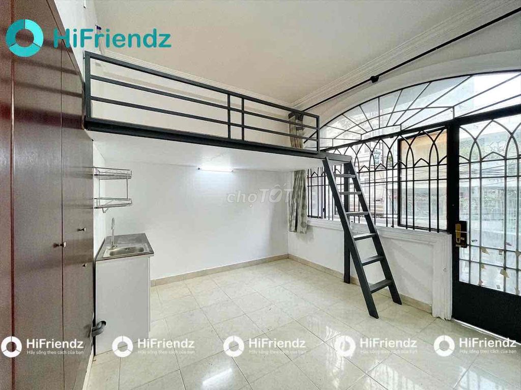 Phòng cho thuê Duplex ban công - Cửa sổ tại Đồng Đen, Tân Bình, 35m² chỉ 4.3 triệu