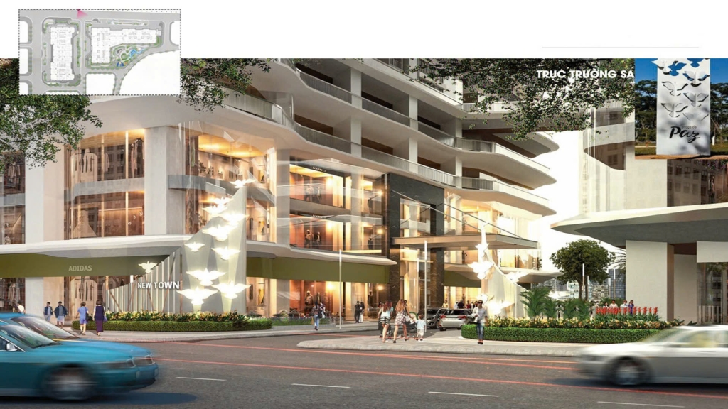 Căn hộ Newtown Diamond Đà Nẵng 83m² giá 4.9 tỷ - Sở hữu lâu dài, view biển tuyệt đẹp!