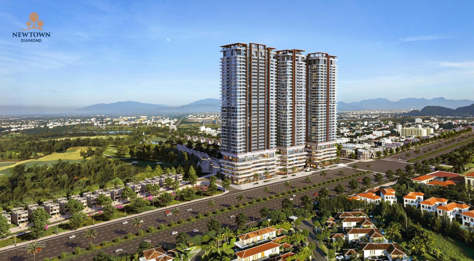 Căn hộ Newtown Diamond Đà Nẵng 45m² giá 3.5 tỷ - View Pháo Hoa và Sông Hàn