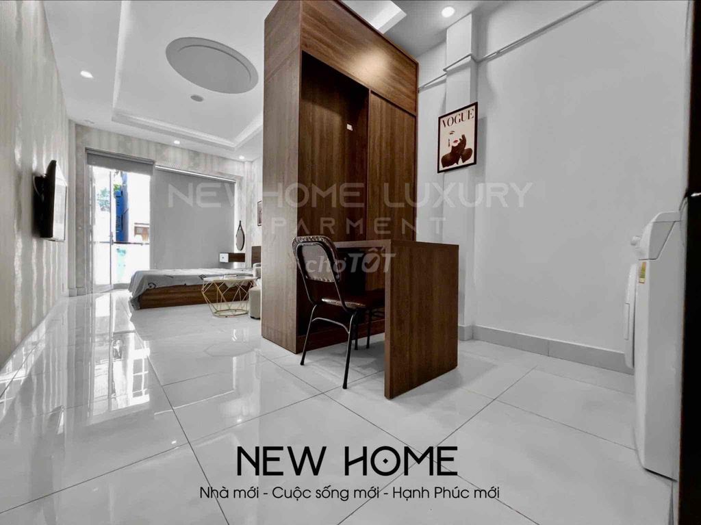 Căn hộ 1PN Đường Nguyễn Thiện Thuật, Q3 40m² giá 9 triệu - Full nội thất cao cấp, vào ở ngay!