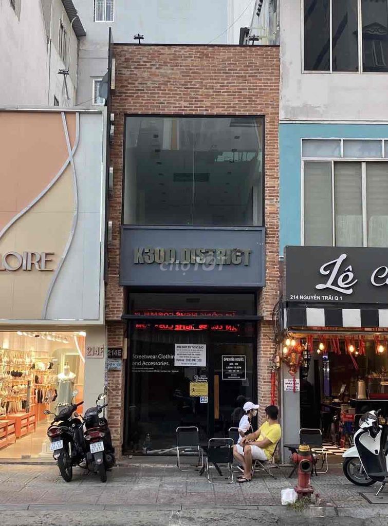 Cho thuê mặt bằng kinh doanh đa dạng ngành nghề mặt tiền Nguyễn Trãi Q.1 - Phù hợp với nhiều lĩnh vực