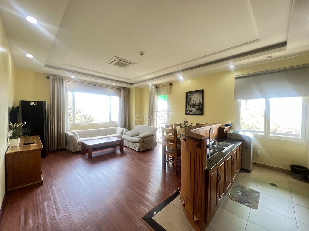 Cho thuê căn hộ Nguyễn Biểu Q5, 60m² chỉ 11.5 triệu - An ninh 24/24, ô tô vào tận nhà!