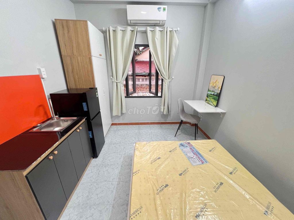 Căn hộ mini Đào Duy Anh 35m² giá 4 triệu - Full nội thất, tiện nghi sống cao cấp!