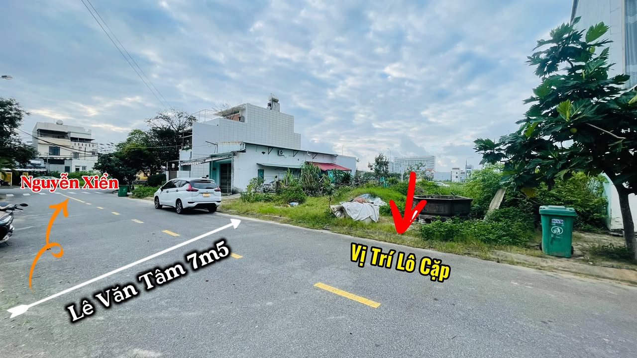 Đất nền đường Lê Văn Tâm, quận Ngũ Hành Sơn, Đà Nẵng 180m² giá 16 tỷ - Cơ hội vàng đầu tư!