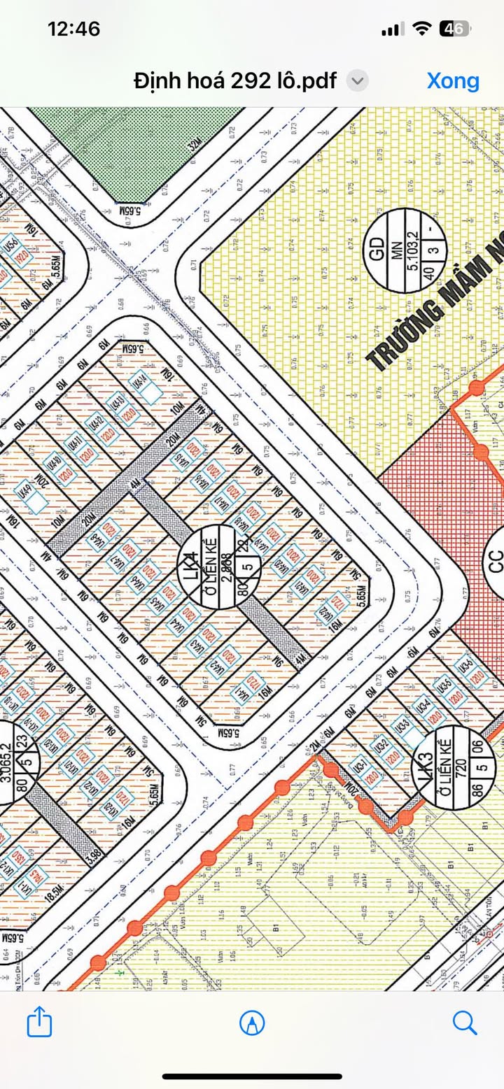 Đất nền Định Hóa Kim Sơn 120m² giá 1 tỷ - Cơ hội đầu tư hấp dẫn!