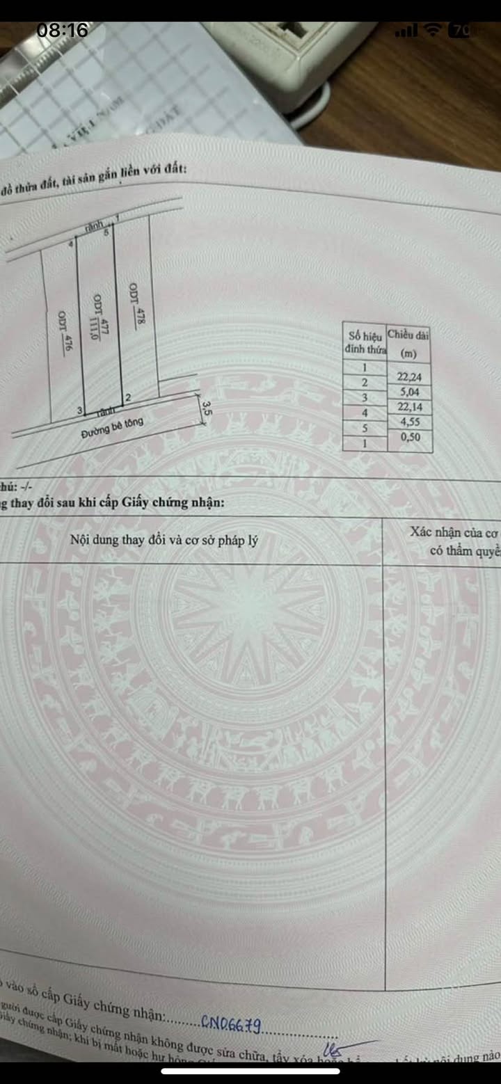 Đất nền khu 8 Hải Hòa 111m² giá 1 tỷ - Đầu tư sinh lời tuyệt vời!