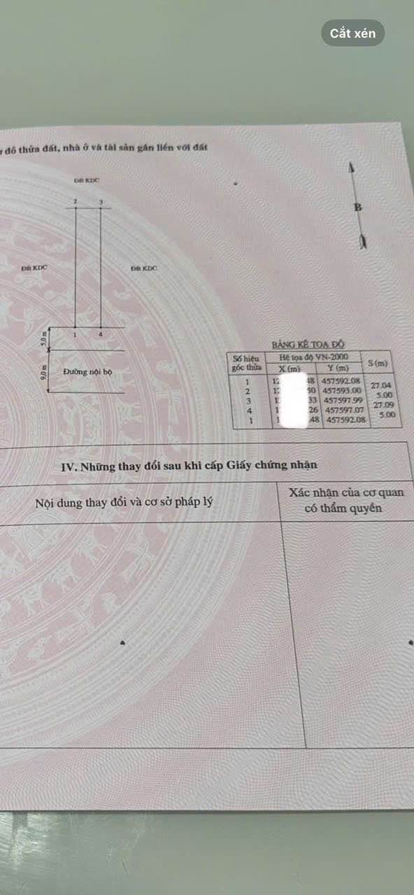 Đất nền đẹp Mặt Tiền Đào Duy Tùng, Phú Thuỷ 135.5m² giá 5 tỷ - Cơ hội đầu tư lý tưởng!