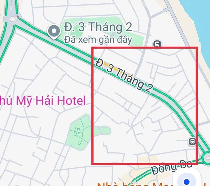 Đất đẹp 82m² kiệt 3m đường 3 Tháng 2, quận Hải Châu - Giá 4 tỷ VND