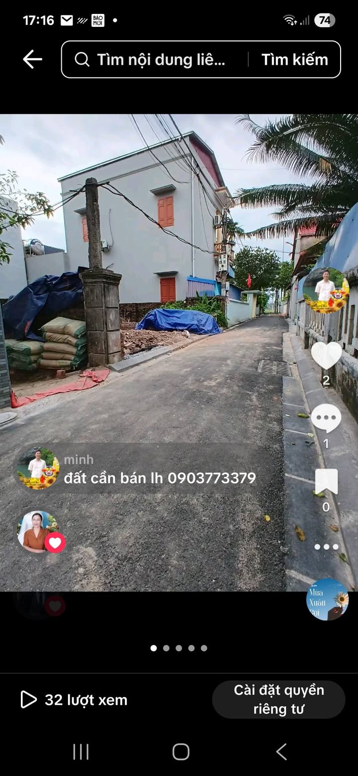 Đất Lê Xá 60m² giá 7.1 tỷ - Mặt tiền đường đẹp, cơ hội đầu tư hiếm có!