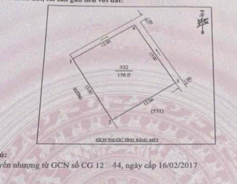 Đất mặt tiền 13m tại Nghi Phú, 156m² giá 9.6 tỷ - Đầu tư sinh lời ngay!
