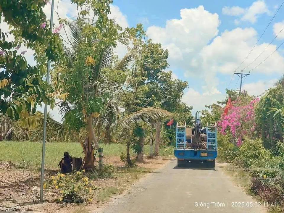 Bán đất mặt tiền 20m tại xã Sơn Phú, Giồng Trôm, 995m² giá 1.95 tỷ - Cơ hội đầu tư hấp dẫn!