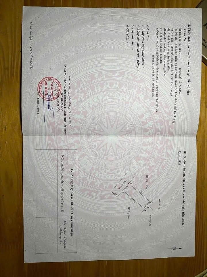 Nhà bán tại Tân Viên An Lão 100m² giá 1 tỷ - Vị trí đẹp, tiện nghi!