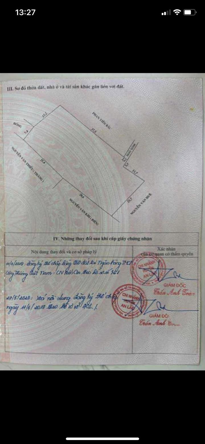 Đất ở xã Bát Trang, An Lão 1200m² giá 9.6 tỷ - Sổ đỏ chính chủ, ô tô vào tận nơi!