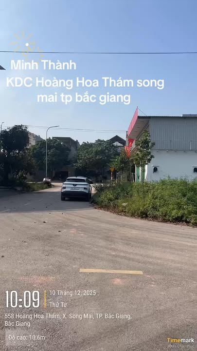 Đất nền KDC Hoàng Hoa Thám Bắc Giang 109m² giá 6.631 tỷ - Đầu tư sinh lời hấp dẫn!