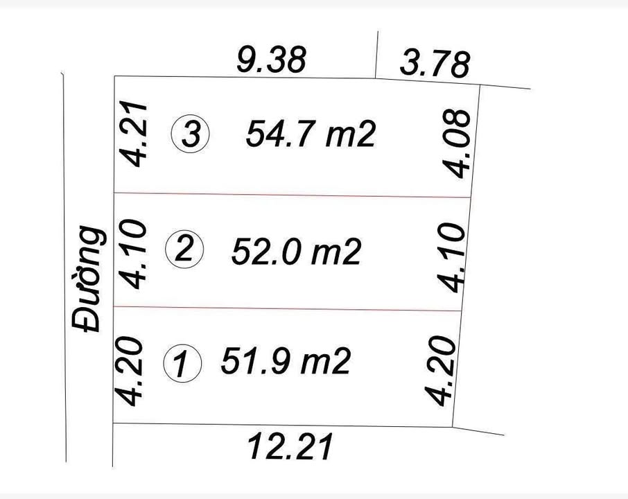 Đất nền phường Võ Cường 54m² giá 1.05 tỷ - Cơ hội vàng cho nhà đầu tư!