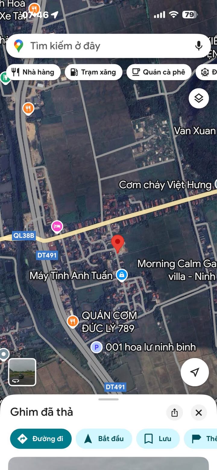 Đất nền Tây Hoa Lư, Ninh Bình 70m² giá 2 tỷ - Hướng Tây Nam, vị trí đắc địa!