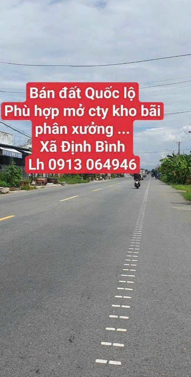 Đất nền kinh doanh mặt tiền Quốc lộ Ấp Cây Trâm, Cà Mau 1041.5m² - Giá chính chủ 4 tỷ!