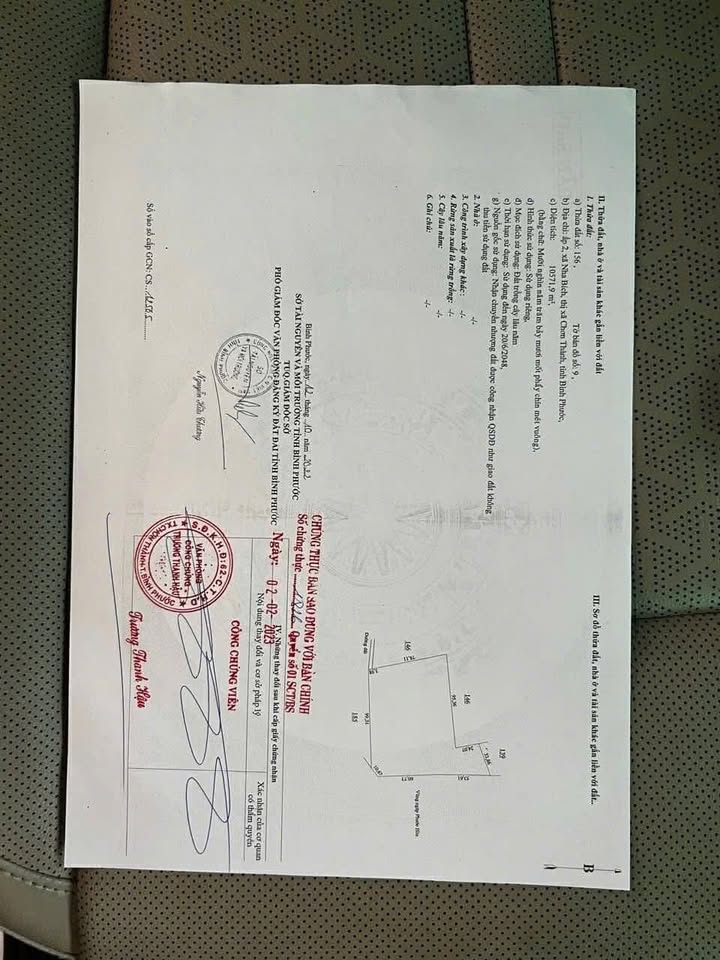 Đất nền thương mại Nha Bích Chơn Thành 10.571m² giá 6 tỷ - Cơ hội đầu tư tuyệt vời!