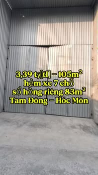 Bán lô đất 105m² hẻm 2 Nguyễn Thị Ngâu - Gần trường Phan Đăng Lưu - Giá chỉ 3.39 tỷ!