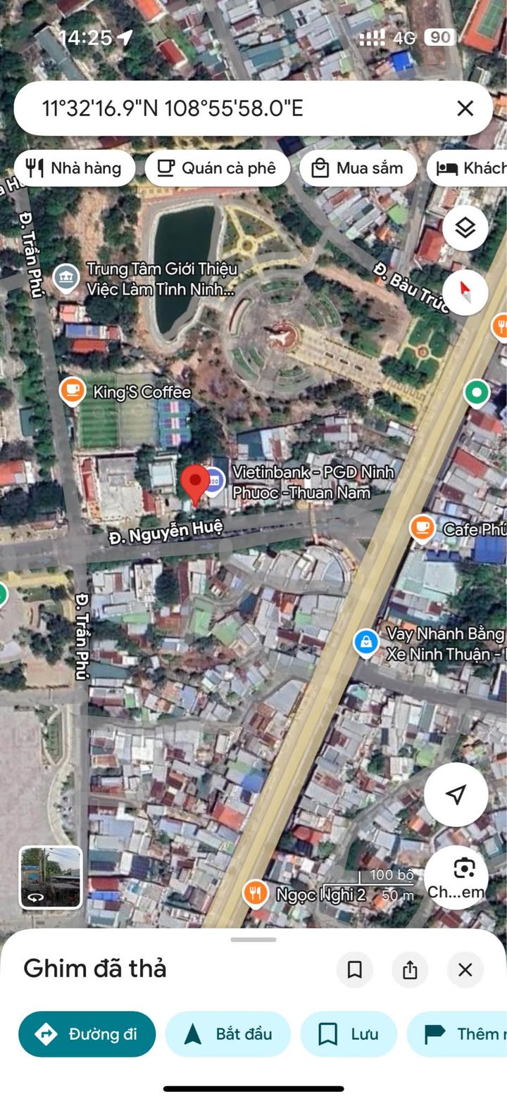 Đất nền Ninh Phước 156m² - Mặt tiền 6.8m, vị trí đắc địa!