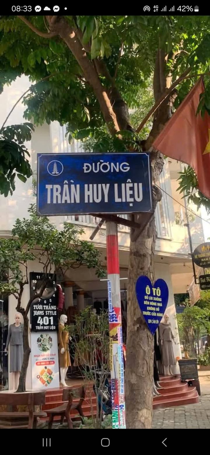 Đất mặt đường Trần Huy Liệu, Nam Định 181m² - Dòng tiền ổn định, giá thỏa thuận!