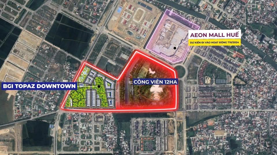 Nhà phố 3 tầng đường Võ Nguyên Giáp, Huế 105m² giá 6 tỷ - Gần Aeon Mall thuận tiện!