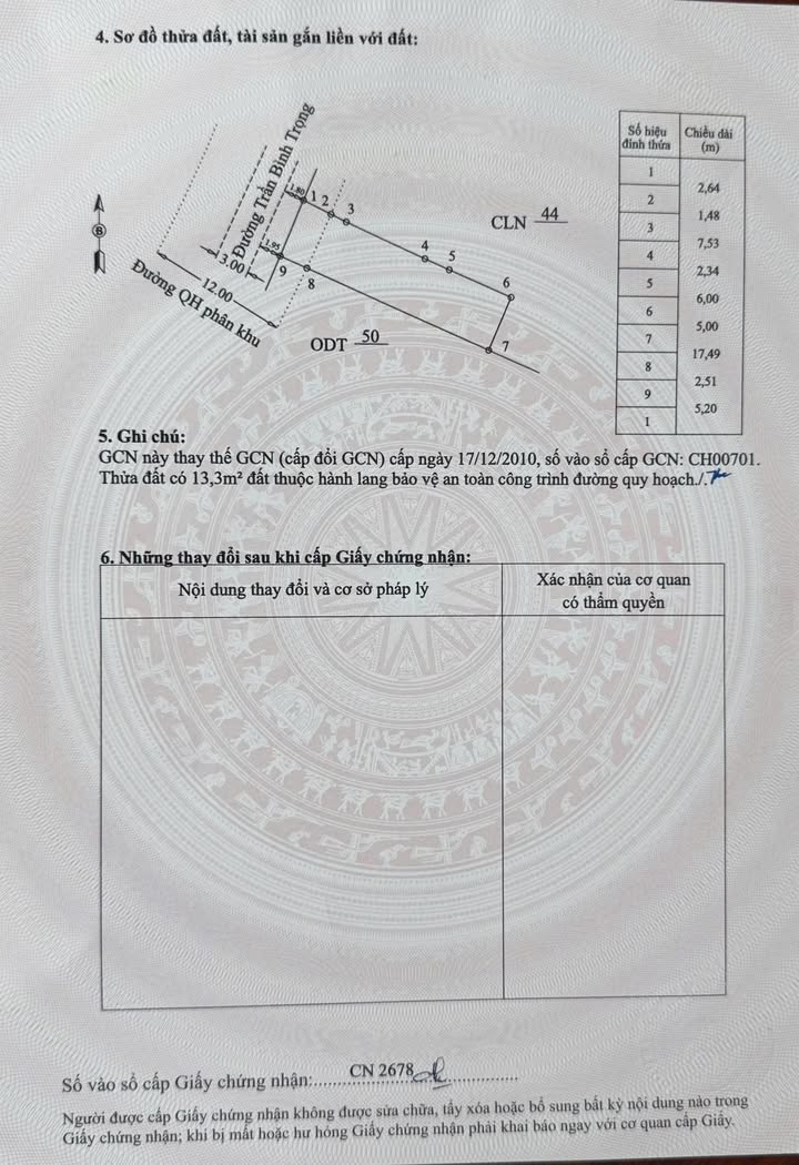 Đất nền 100m² đường Trần Bình Trọng, giá 1.5 tỷ - Đường mở rộng thuận lợi!