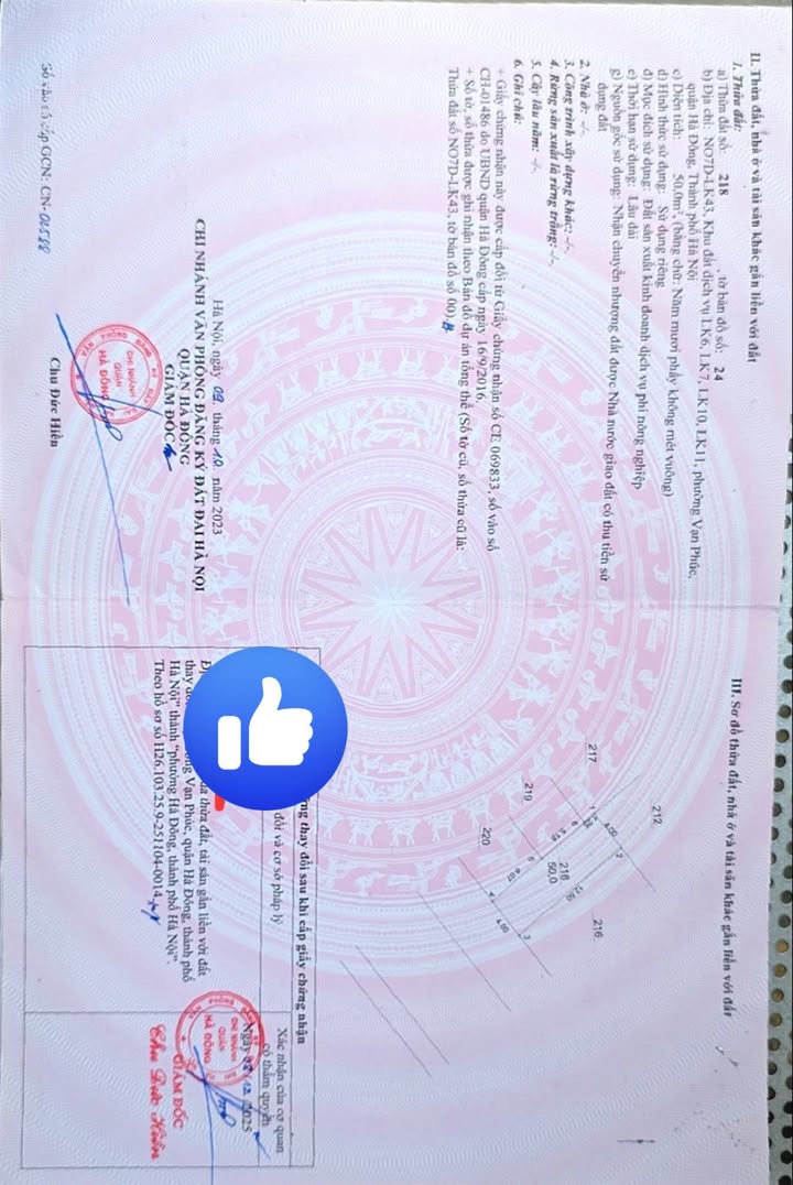 Đất mặt tiền 50m² đường Tố Hữu, Hà Đông - Vị trí kinh doanh đắc địa!