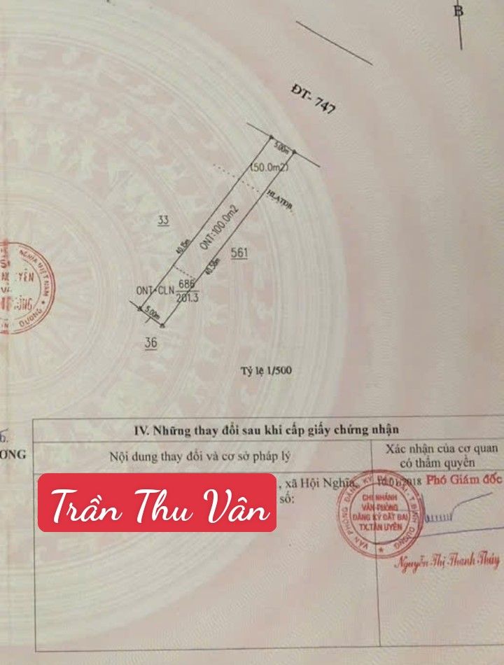 Nhà mặt tiền đường ĐT 747, khu phố 1, Hội Nghĩa - Diện tích 200m², giá 8 tỷ - Cơ hội đầu tư hấp dẫn!