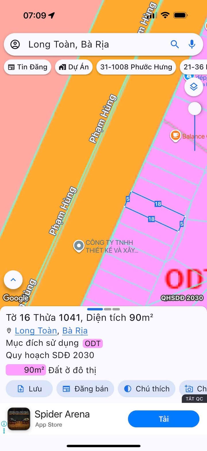 Mặt tiền kinh doanh đường Phạm Hùng, Phường Long Toàn, 90m² giá 6.55 tỷ - Đầu tư sinh lời ngay!