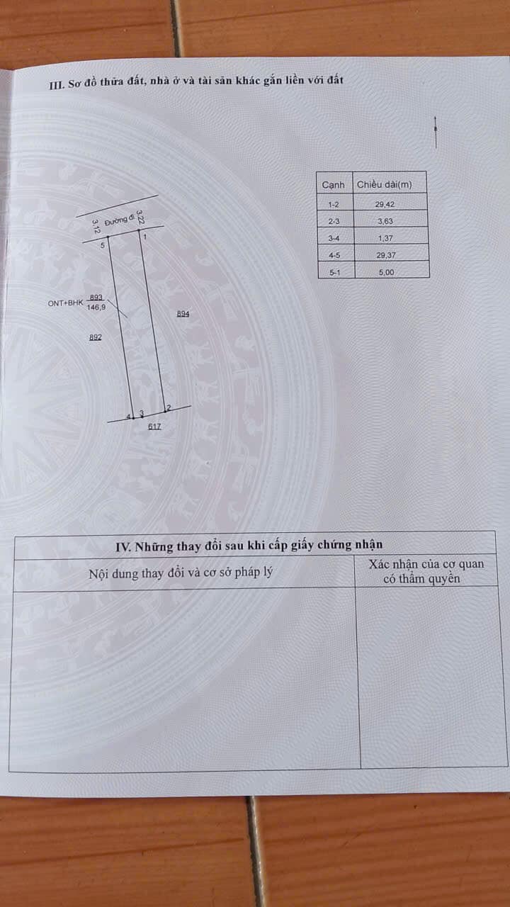 Đất thổ cư Nghĩa An, Nam Trực 146m² giá 900 triệu - Cơ hội đầu tư tuyệt vời!