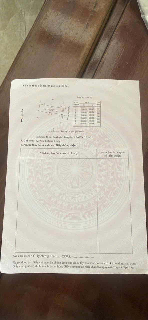 Nhà mặt đường Nguyễn Du, Nam Định 30m² giá 6.2 tỷ - Vị trí đắc địa không thể bỏ qua!