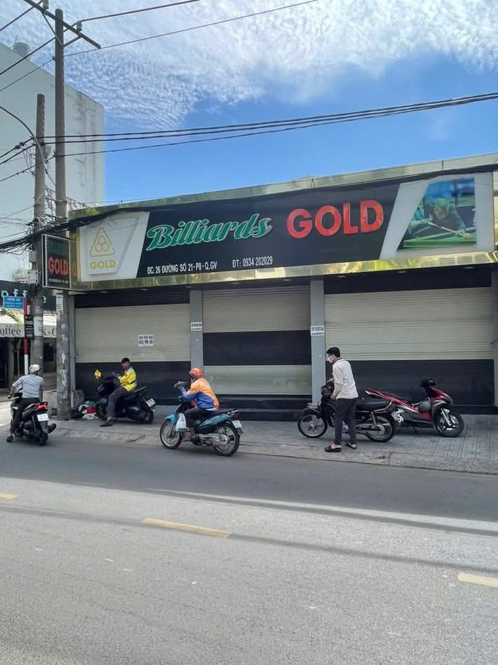 Cho thuê mặt bằng đường 21z, Phường 8, Gò Vấp 300m² - Mặt tiền đường, thích hợp kinh doanh!