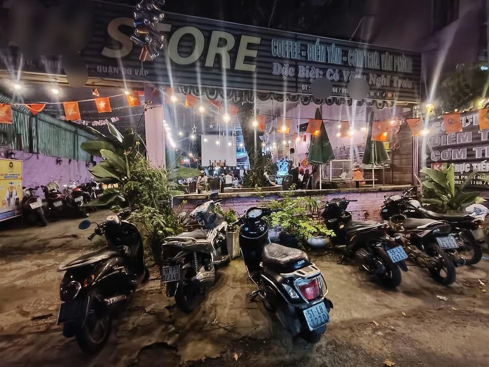 Quán cafe võng sân vườn cho thuê 200m² đường Phan Huy Ích - Không gian rộng rãi, đầy đủ tiện nghi!